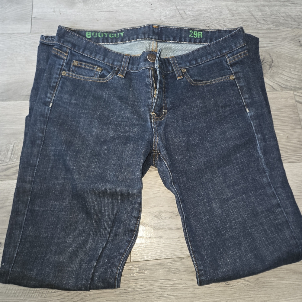 Stylish Dark Blue Bootcut Jeans for Men